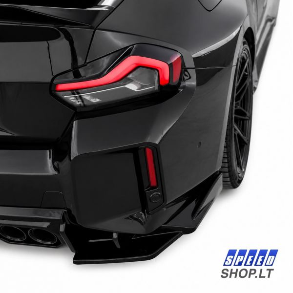  BMW M2 G87 galinio bamperio spliteriai spoileriai